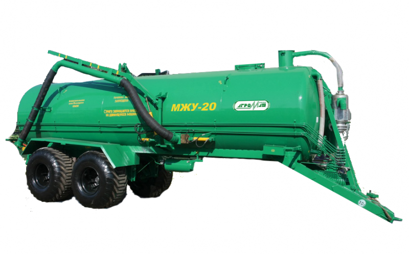 Бочка для транспортировки навоза МЖУ-16