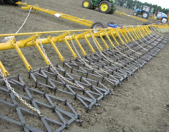 Борона гидравлическая зубовая БГЗ-14