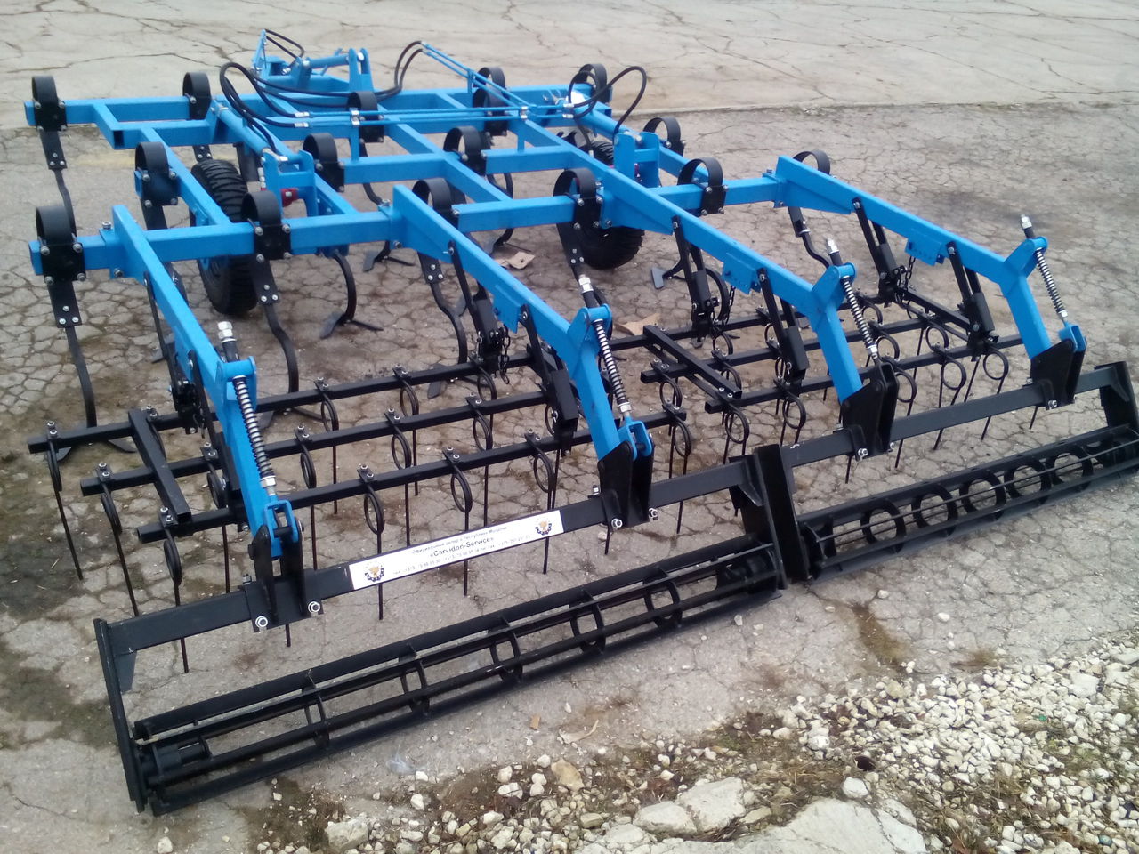 Культиватор грунтоуборочный прицепной КГП