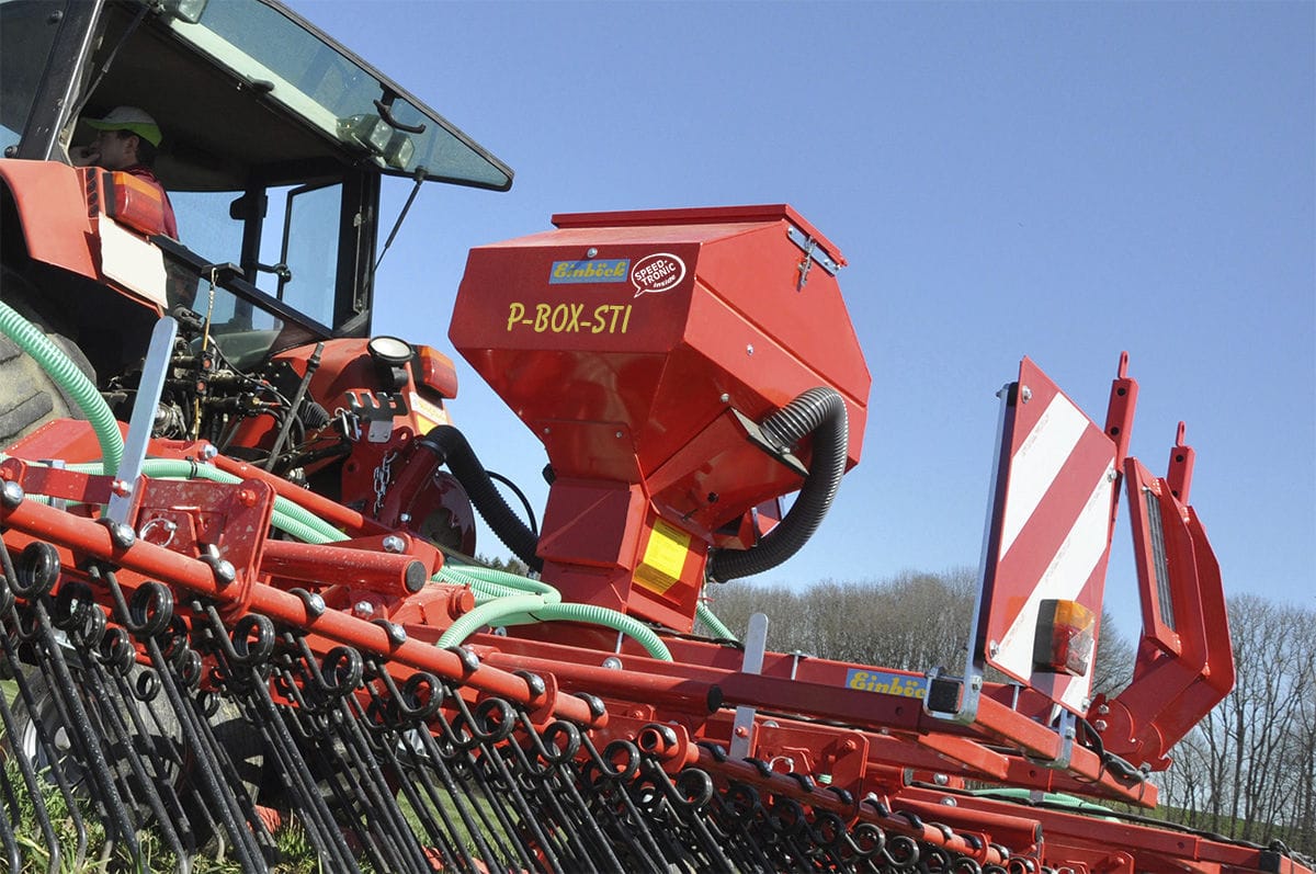 Пневматическая сеялка P-BOX-STI (Speed-Tronic inside)