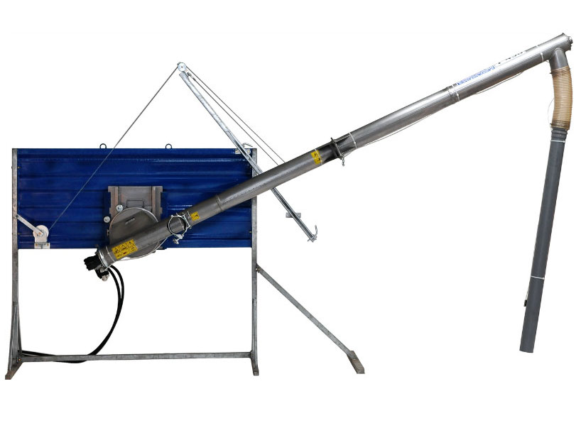 Шнековый транспортер с гидроприводом Т-458