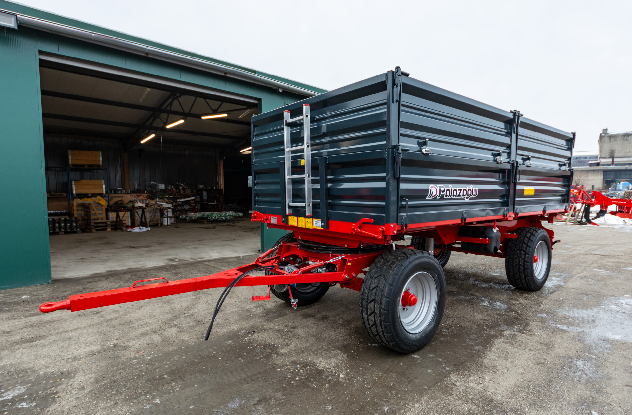 Двухосные прицепы Palazoglu