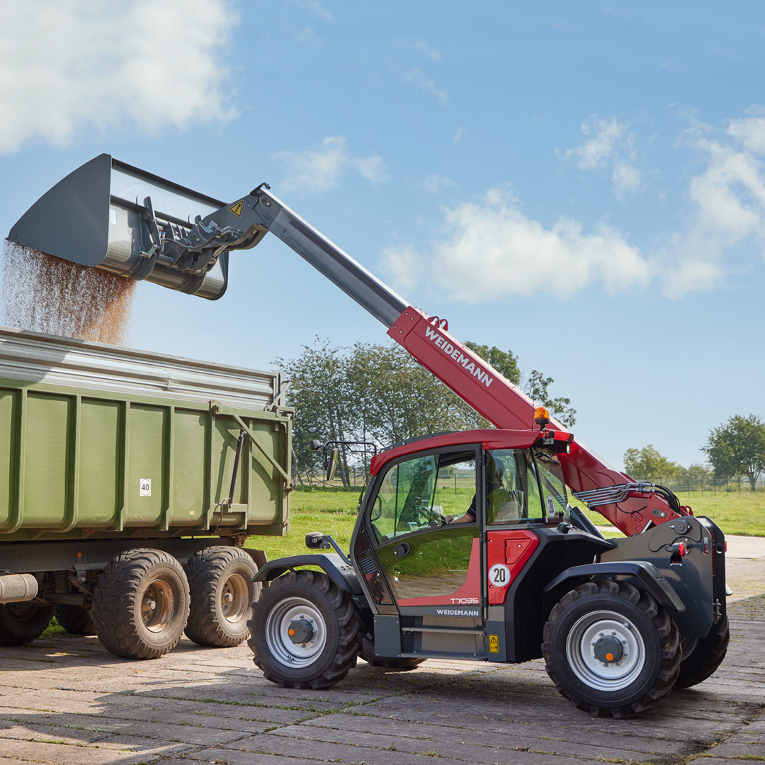 Телескопический погрузчик Weidemann T7035