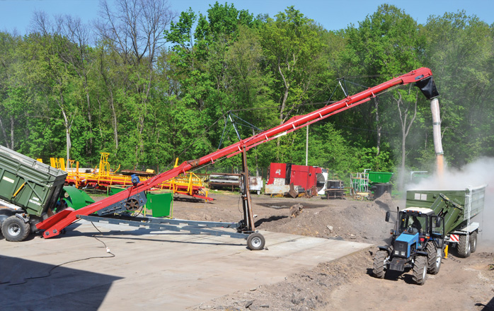 Ленточный погрузчик серии СН