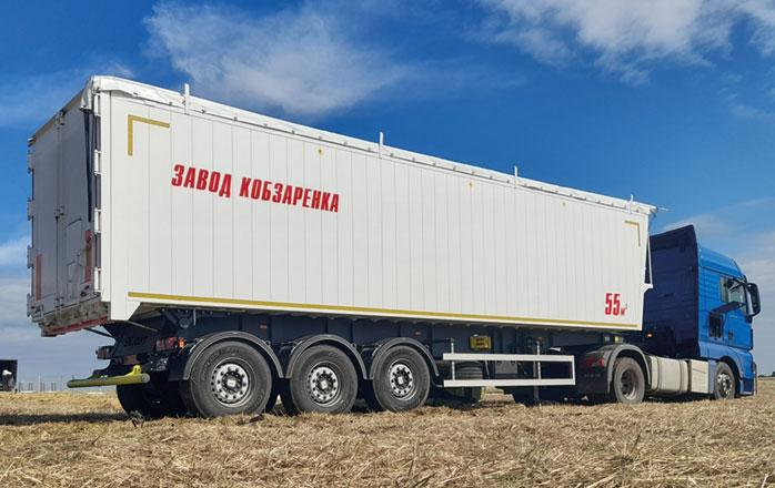 Зерновоз алюминиевый 55 м3