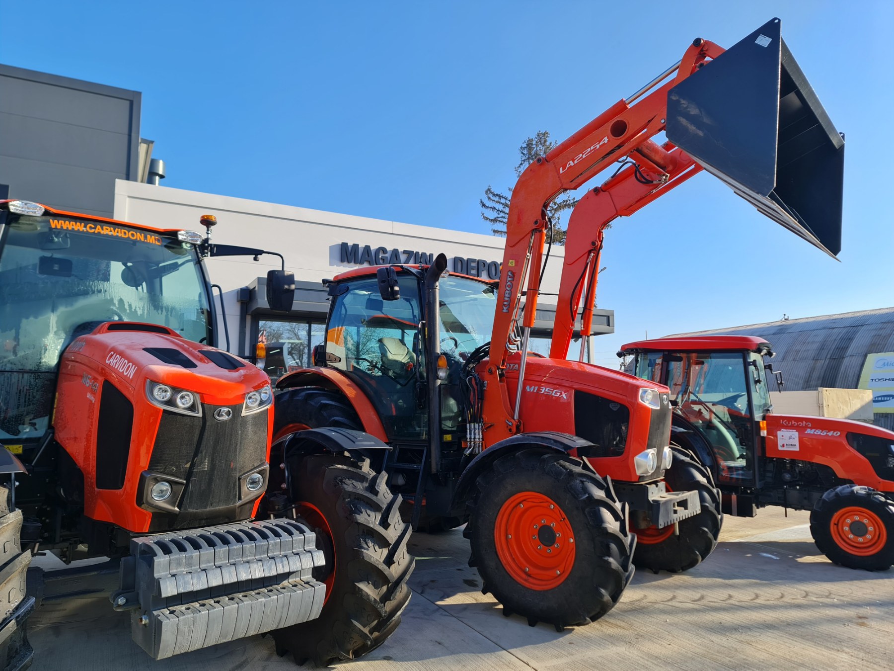 KUBOTA M135GX - 46 000 €