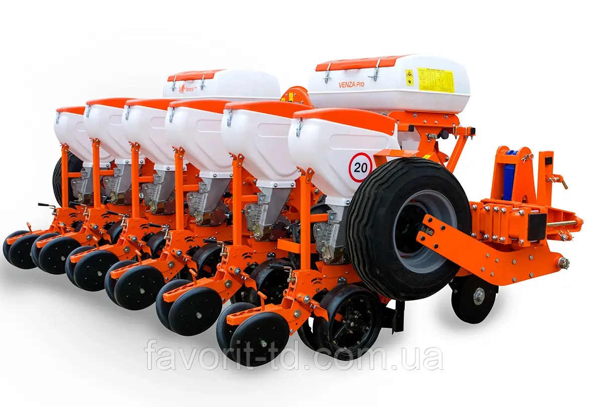 Сеялка точного высева пневматическая VENZA-6 Pro (дисковый сошник)
